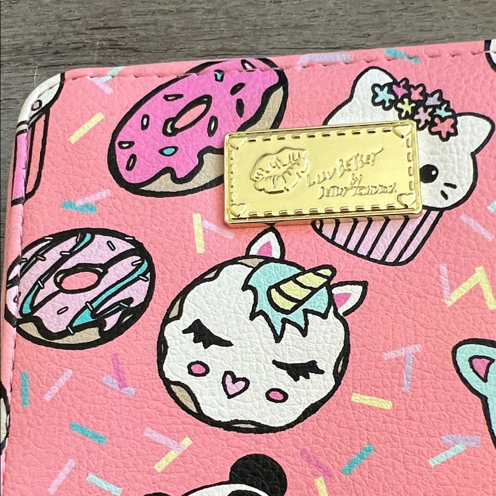 Betsey Johnson Pink Unicorn Donut Panda and Cupcake Wallet
